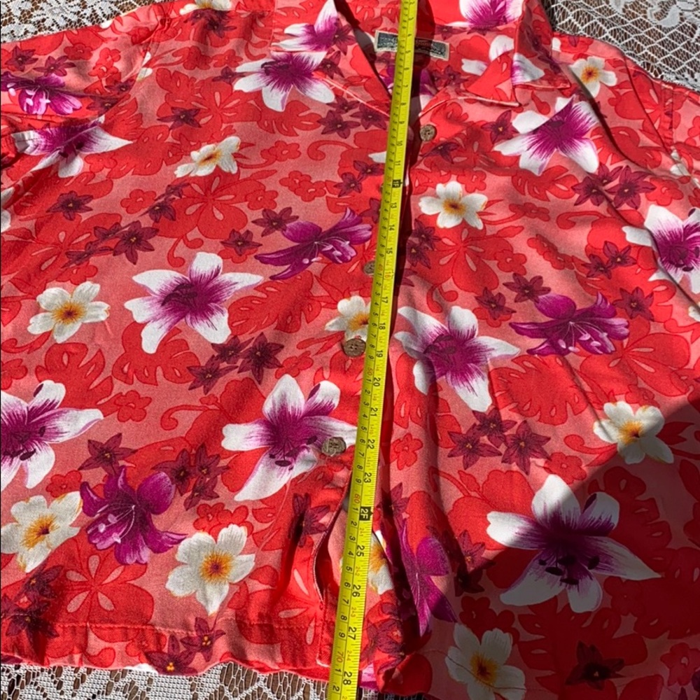 Vintage Floral Hawaiian Shirt 3X - Picture 11 of 13